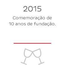 2015 - Comemoração de 10 anos de fundação